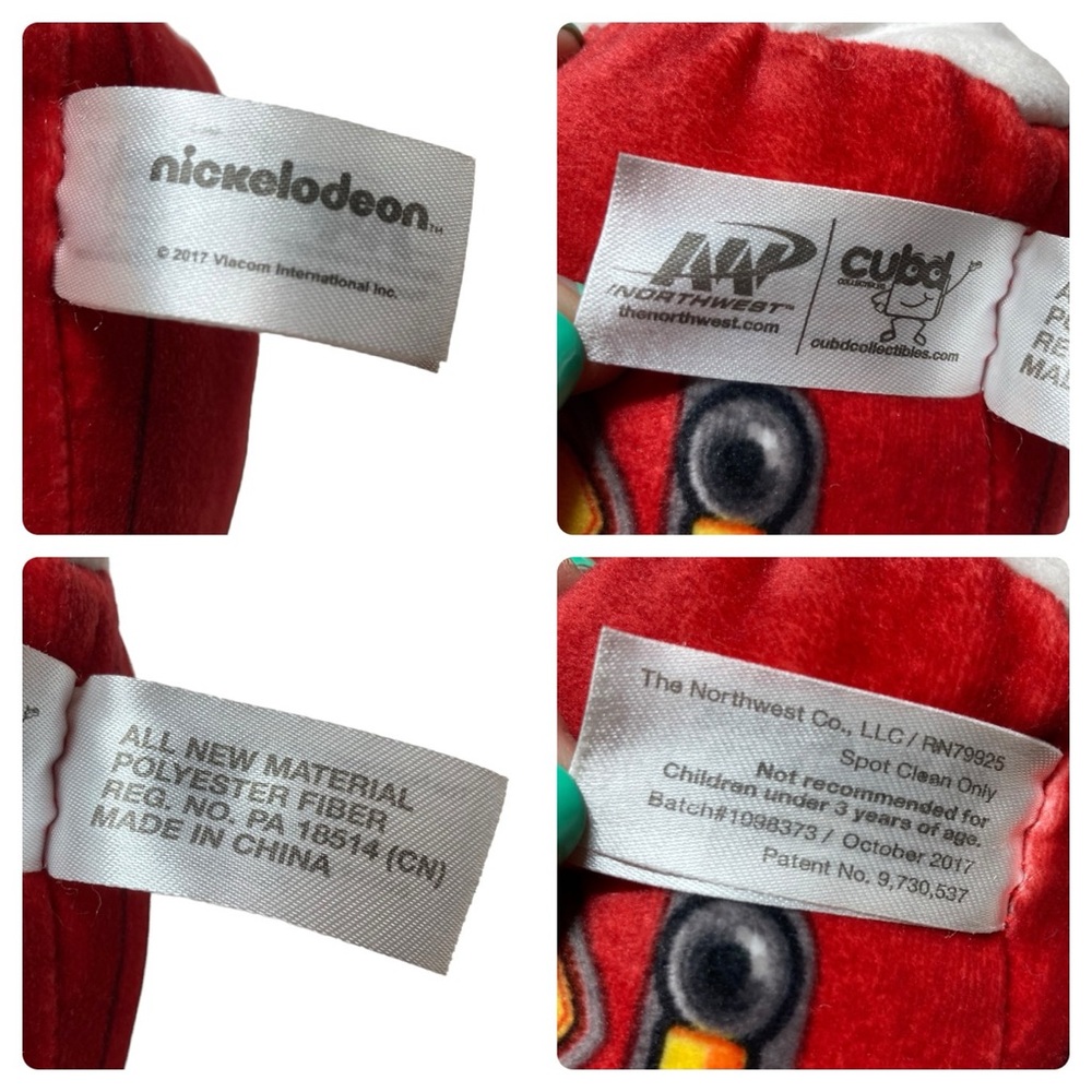 Paw Patrol Marshall Soft Plush Cube Cubd 2017 Nickelodeon 6" Toy. - Picture 7 of 9